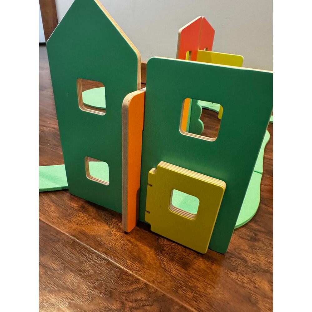 Lovevery Wooden Foam Modular Village Pathway Swing Wheelchair Boy Girl Set *READ - Picture 7 of 9